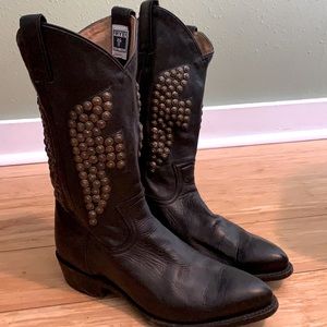 Frye Black Western Boots